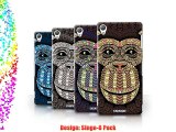 Coque de Stuff4 / Coque pour Sony Xperia Z3 / Singe-8 Pack / Motif Animaux Aztec Collection