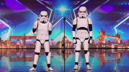 Boogie Storm, les stormtroopers qui dansent à Incroyable Talent