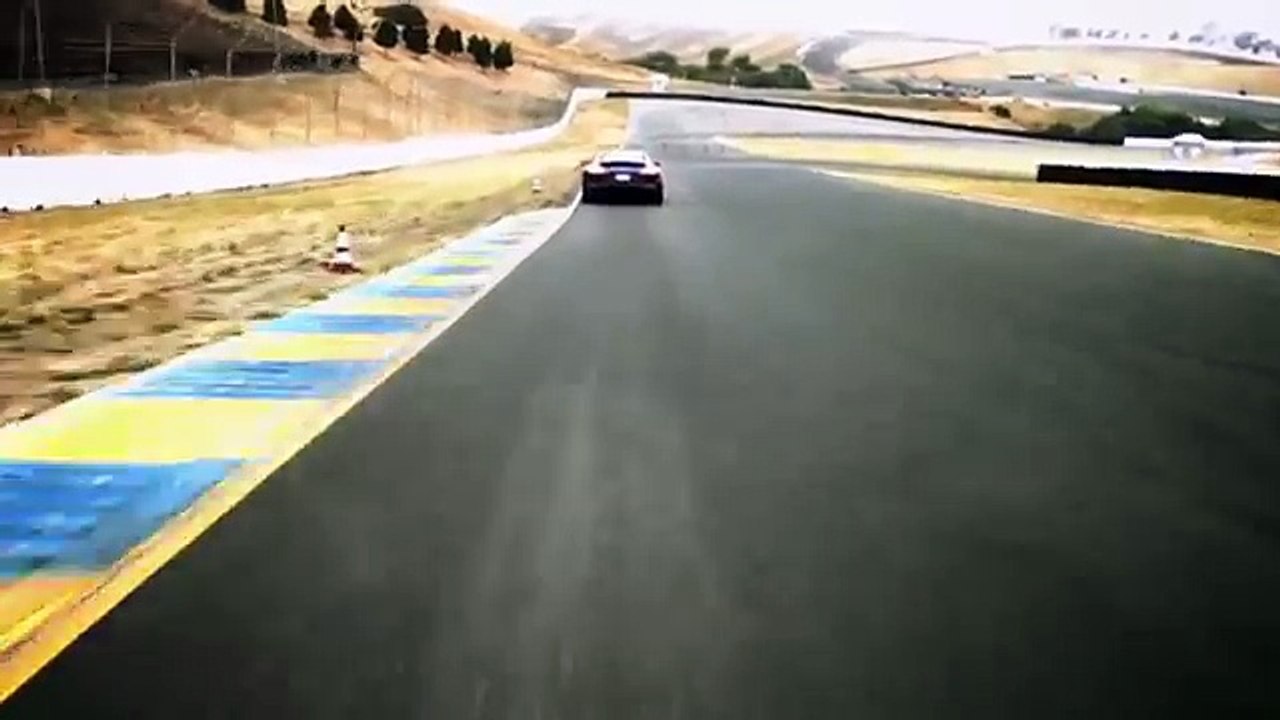 Hot Lap at Infineon Raceway in the Audi R8 V10 - Chase