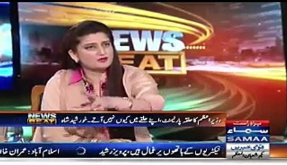 Hanif Abbasi Shame Full Language In front Of Female Anchor