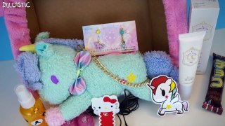 Hello Kitty & Unicorn Themed September Q-Box - Kawaii Monthly Subscription Box