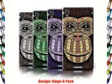 Coque de Stuff4 / Coque pour Sony Xperia Z2 / Singe-8 Pack / Motif Animaux Aztec Collection