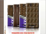 Coque de Stuff4 / Coque pour Sony Xperia C3 / Multipack (10 Designs) / Chocolat Collection