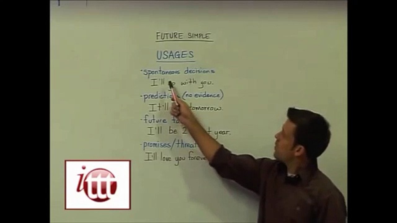 English Grammar - Future Simple - Usage - TEFL Online