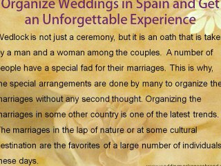 wedding packages abroad-