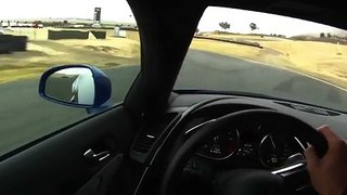 Hot Lap at Infineon Raceway in the Audi R8 V10 - Cockpit