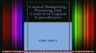 best book  Capital Budgeting Planning and Control of Capital Expenditures