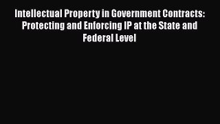 [Read book] Intellectual Property in Government Contracts: Protecting and Enforcing IP at the