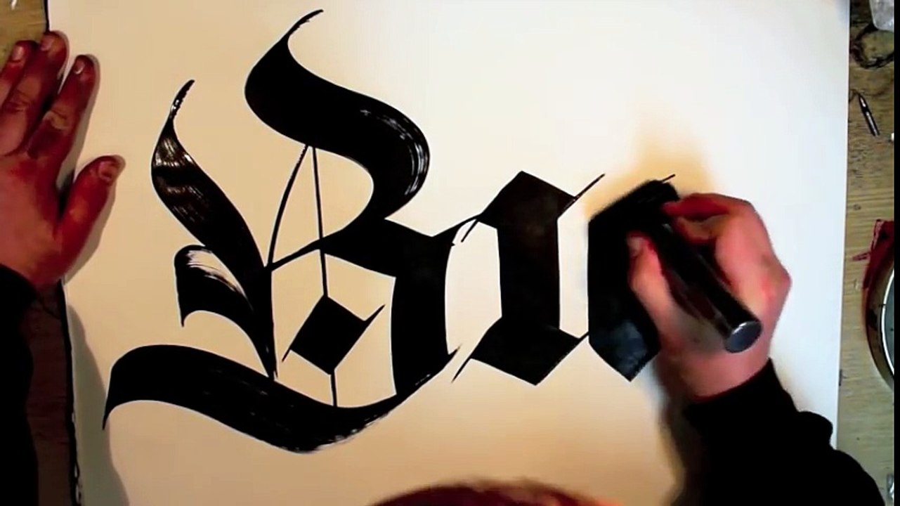 Wow ! L’art de la calligraphie est complètement fou !