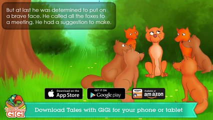 The Fox and His Tail - Fairy tales and stories for children