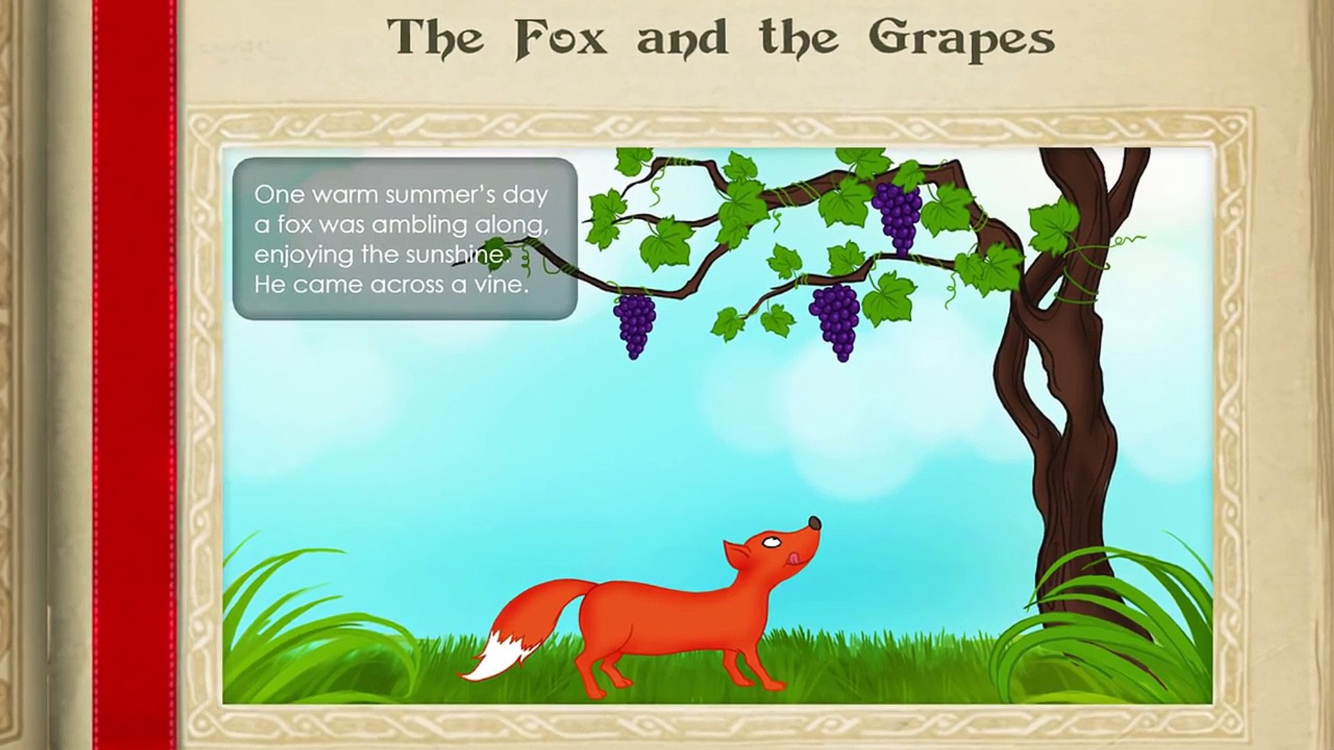 fox and grapes story