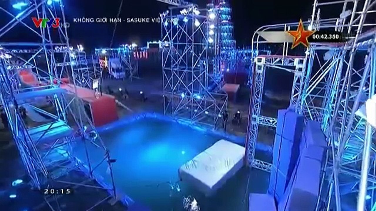 LÊ VĂN HƯNG DỄ DÀNG CHINH PHỤC THỬ THÁCH | STAGE 1B | SASUKE VIỆT NAM 2015 (S