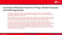 Low Power Wide Area IoT Will Grow Rapidly and Represent huge number of Iot Connections in Future