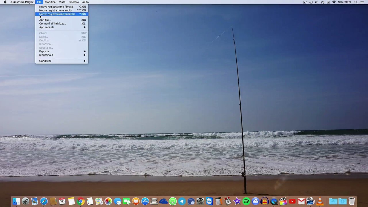 Registrare audio-video con iMac