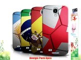 Coque de Stuff4 / Coque pour Samsung Galaxy S4/SIV / Pack 8pcs / Nations de Football Collection