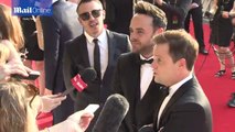 Ant and Deck spotted chatting to press at the BAFTAs opening