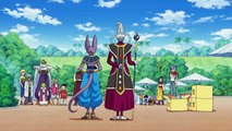 Beerus Whis and Goku Arrive At Party - Goku Wants To Fight Monaka - DB Super Ep. 42 ( Eng Sub ) HD