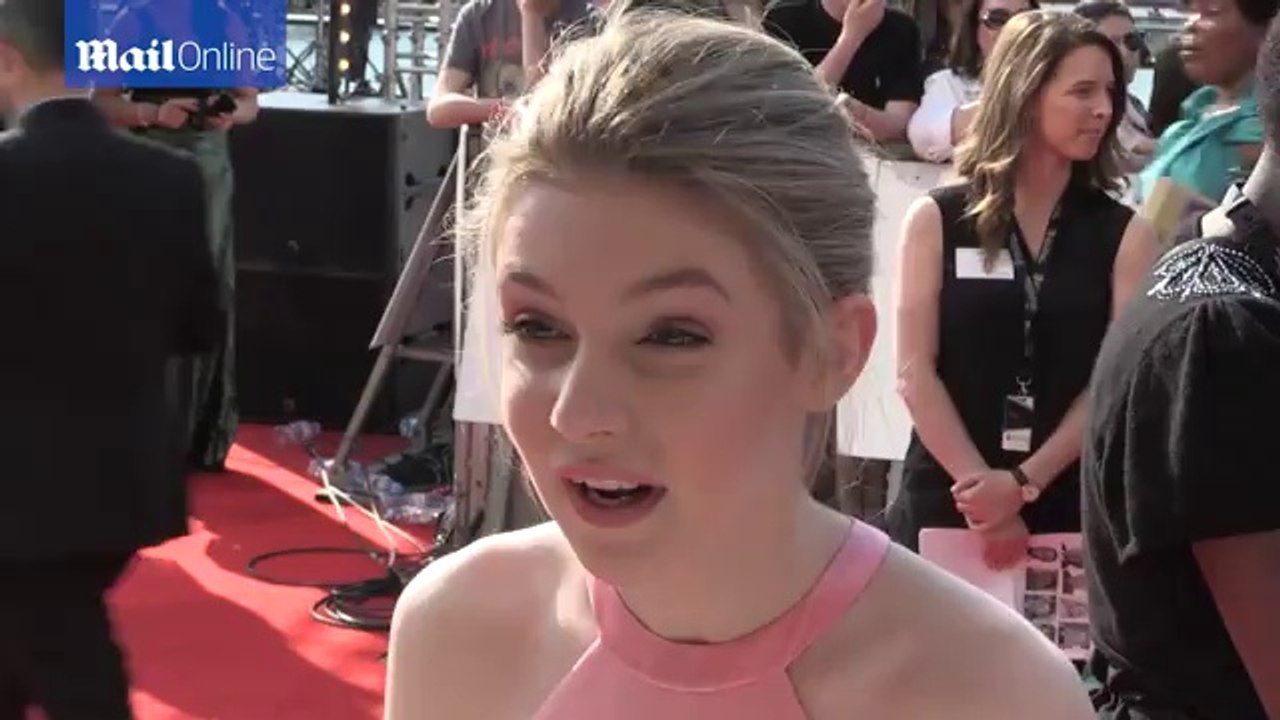 Eleanor Worthington-Cox happy to be at the BAFTAs