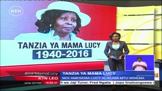 Biwi la simanzi latanda katika kaunti ya Nyeri alikozaliwa marehemu Lucy Muthoni Kibaki