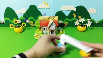 콩콩이와 얼굴팩 예술대회 ★뽀로로 장난감 애니 Pororo & Kongsuni Toys