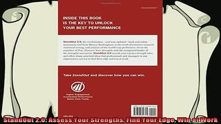 best book  StandOut 20 Assess Your Strengths Find Your Edge Win at Work