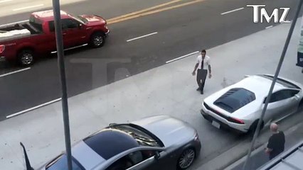 Travis Scott -- Plays Bumper Cars With His Lambo