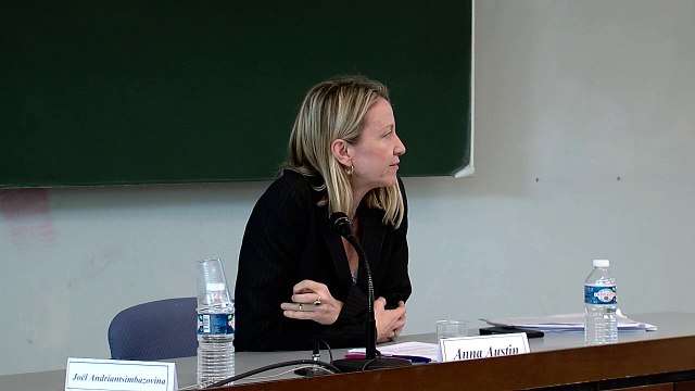 Droit international humanitaire et jurisprudence de la CEDH : points de contact et de tension , Anna Austin, jurisconsulte adjointe de la Cour Européenne des Droits de l’Homme (CEDH).