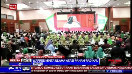 JK Ajak Elemen Bangsa Tolak Tindakan Radikal