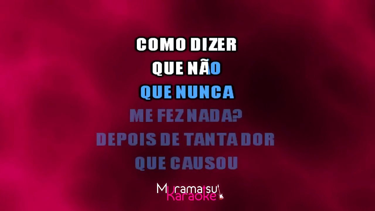 Bruno & Marrone - Agora (Karaoke Version)