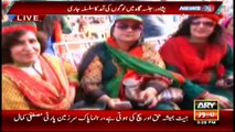 Peshawar: Preparations for PTI jalsa in full swing
