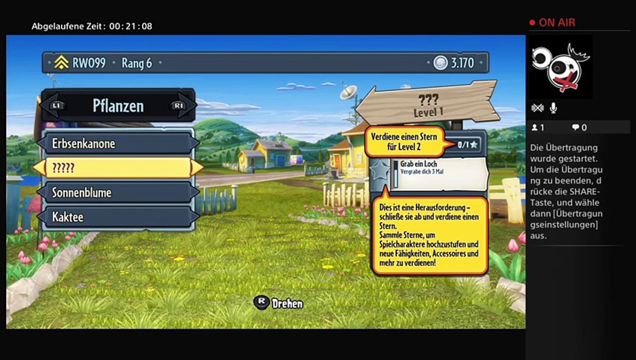 Ps4-live-Übertragung von rwo99