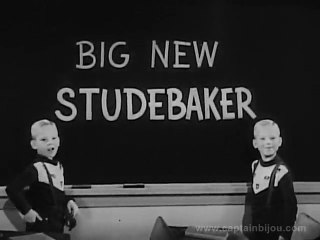 1956 STUDEBAKER CAR COMMERCIAL - ALLYN JOSLYN