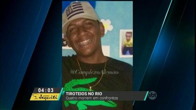 Confrontos deixam quatro mortos no Rio de Janeiro