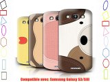 Coque de Stuff4 / Coque pour Samsung Galaxy S3/SIII / Pack 10pcs / Cousu des Animaux Effet