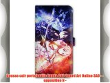 Housse cuir portefeuille Lumia 640 Sword Art Online SAO - - opposition N -