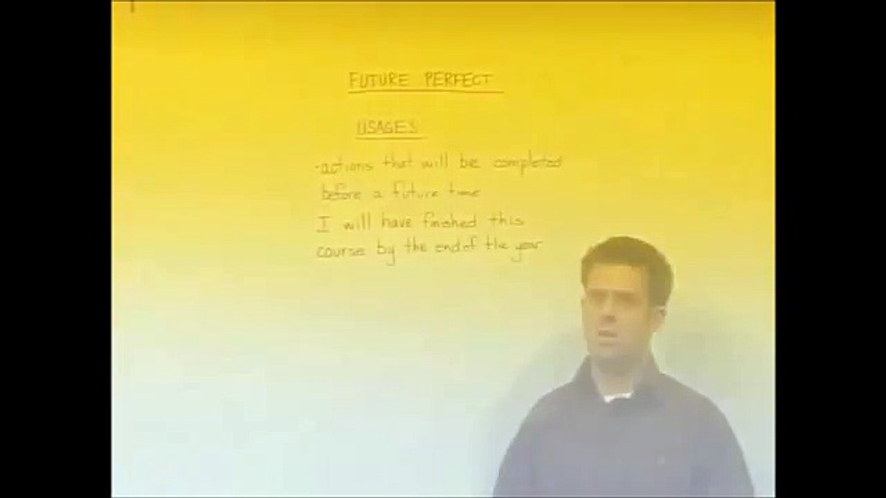 English Grammar - Future Perfect - Usages - Teaching English as a Foreign Language -