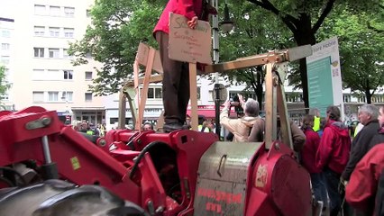 Bataille des arbres à Chambéry : 1er Round gagné par les habitants défenseurs