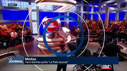 Médias: Yann Barthès quitte le "Petit Journal"