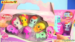 My Little Pony Rainbow Dash Friendship Bus with Shopkins Season 3 Blind Bags