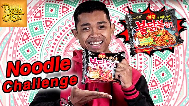 Korean Spicy Noodles Challenge | 3rd Spiciest Ramen Worldwide | Prank Asia