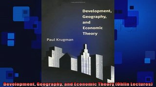 READ book  Development Geography and Economic Theory Ohlin Lectures  FREE BOOOK ONLINE