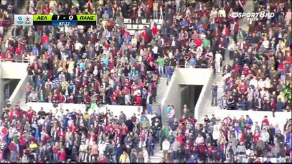 31η ΑΕΛ-Πανσερραϊκός 1-0 2015-16 Το γκολ του Κουτσιανικούλη