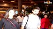 Pregnant Mira Rajput and Shahid Kapoor spotted at Mumbai airport