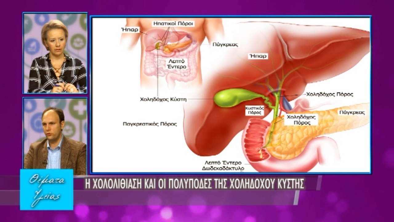 Υγείας Θέματα - Εκπομπή 19 - Χολολιθίαση - Α' μέρος