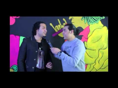 لقاء النجم احمد موس فى مهرجان قناة شعبيات 2015