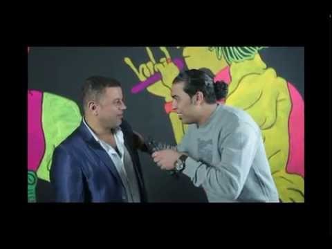 لقاء النجم حسام البرنس فى مهرجان قناة شعبيات 2015