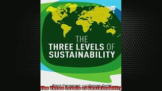 READ THE NEW BOOK   The Three Levels of Sustainability  DOWNLOAD ONLINE