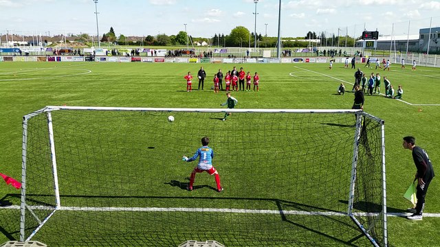 SÉRIE DE TIRS AUX BUTS U11 AU TOURNOI DE VIERZON