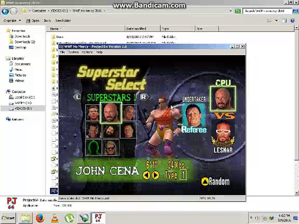 Roman Reigns VS Brock Lesnar Special Guest Referee Undertaker For The WWE World Heavyweight Champion