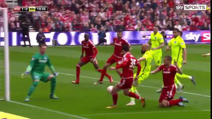 Middlesbrough 1-1 Brighton & Hove Albion